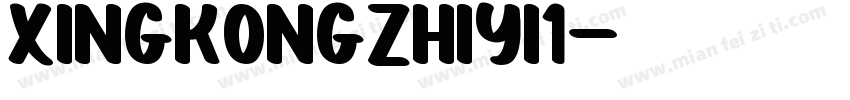 XINGKONGZHIYI1字体转换