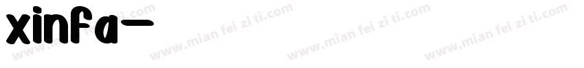 xinfa字体转换