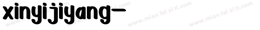xinyijiyang字体转换