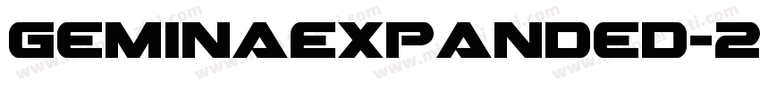 GeminaExpanded-2oJl字体转换