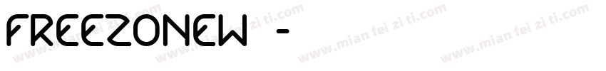 FreeZoneW05字体转换