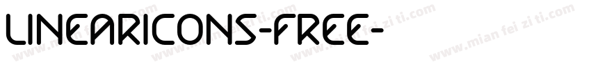 Linearicons-Free字体转换