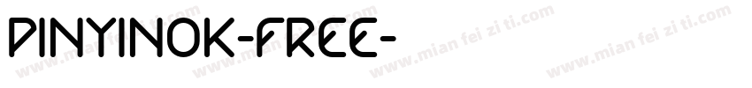 pinyinok-Free字体转换