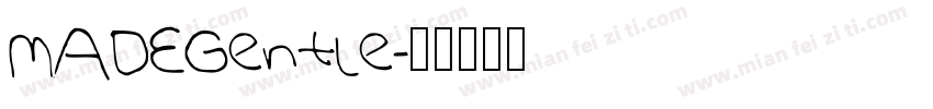 MADEGentle字体转换