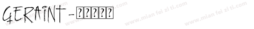 Geraint字体转换