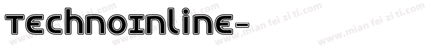 TechnoInline字体转换