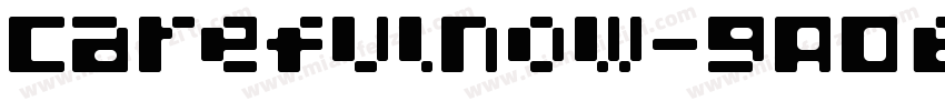 Carefulnow-gAO6字体转换