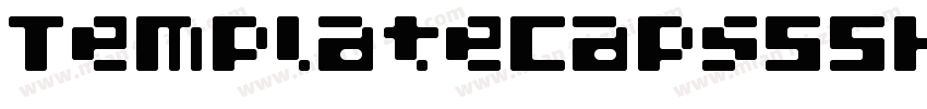TemplateCapsSSK字体转换
