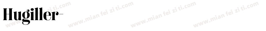 Hugiller字体转换