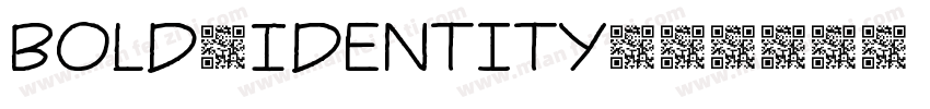 Bold-Identity字体转换