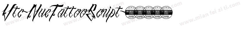 Vtc-NueTattooScript字体转换