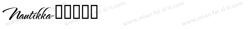 Nautikka字体转换