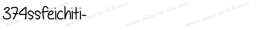 374ssfeichiti字体转换