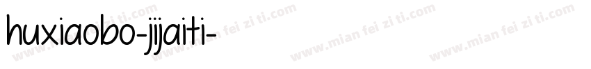 huxiaobo-jijaiti字体转换