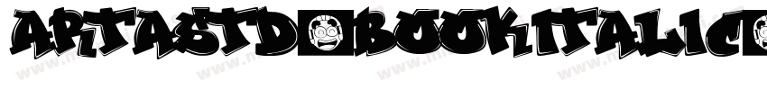 ArtaStd-BookItalic字体转换