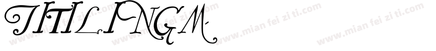 Titilingm字体转换
