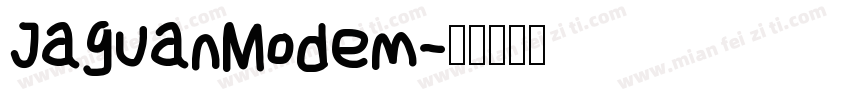 JaguanModem字体转换