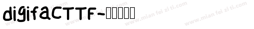 digifacTTF字体转换