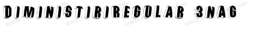 DiministiriRegular-3nAG字体转换