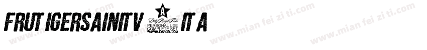 FrutigerSAINItv1Ita字体转换