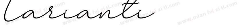 Larianti字体转换
