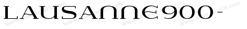 Lausanne900字体转换