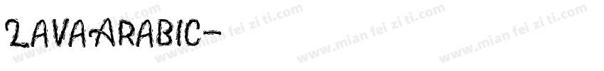 LavaArabic字体转换