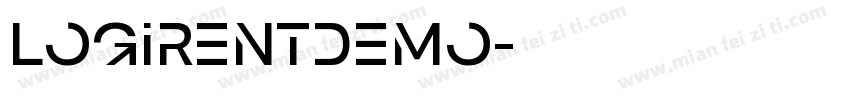 Logirentdemo字体转换