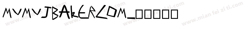 mumujbakercom字体转换