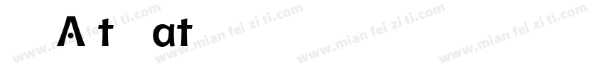 BoldAlternate字体转换