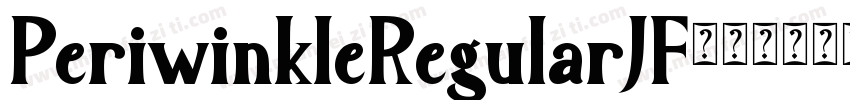 PeriwinkleRegularJF字体转换