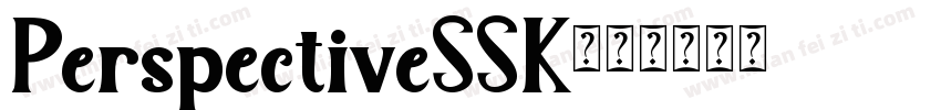 PerspectiveSSK字体转换