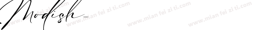 Modish字体转换