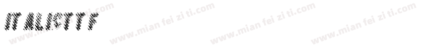 Italicttf字体转换