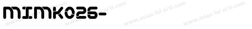mimk026字体转换