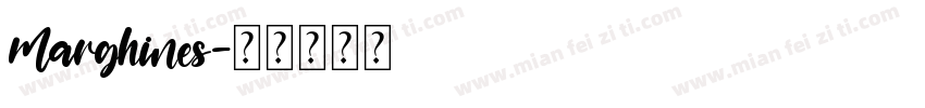 Marghines字体转换