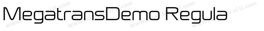 MegatransDemo-Regula字体转换