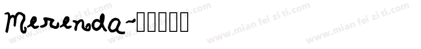 Merenda字体转换