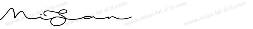 MiSan小米字体字体转换