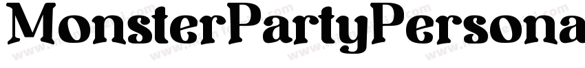 MonsterPartyPersonal字体转换