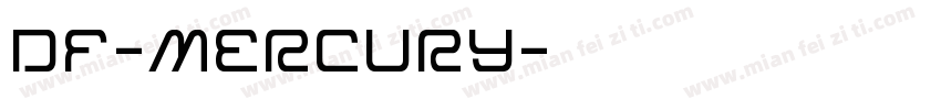 DF-Mercury字体转换