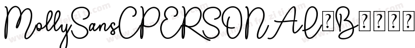 MollySansCPERSONAL-B字体转换