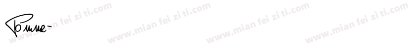 Pomme字体转换