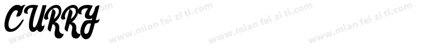CURRY免费字字体转换
