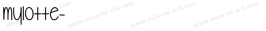 MyLotte字体转换