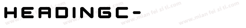 headingc字体转换
