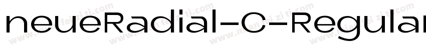 neueRadial-C-Regular字体转换