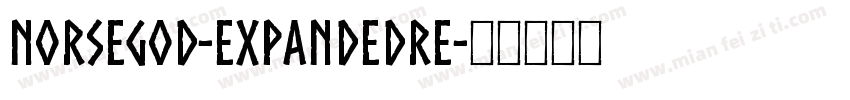 NorseGod-ExpandedRe字体转换