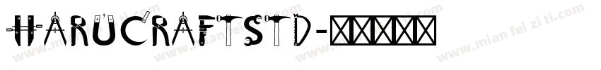HarucraftStd字体转换