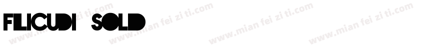 Filicudi-Solid字体转换